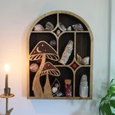 Lunaris - Kristallen Plank met Maan en Sterboog Ontwerp